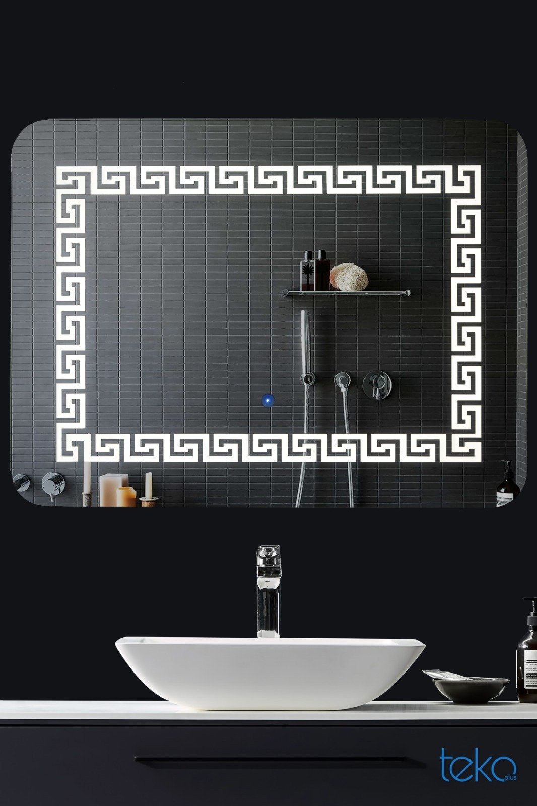 Led Ayna 60*80cm Dikey
