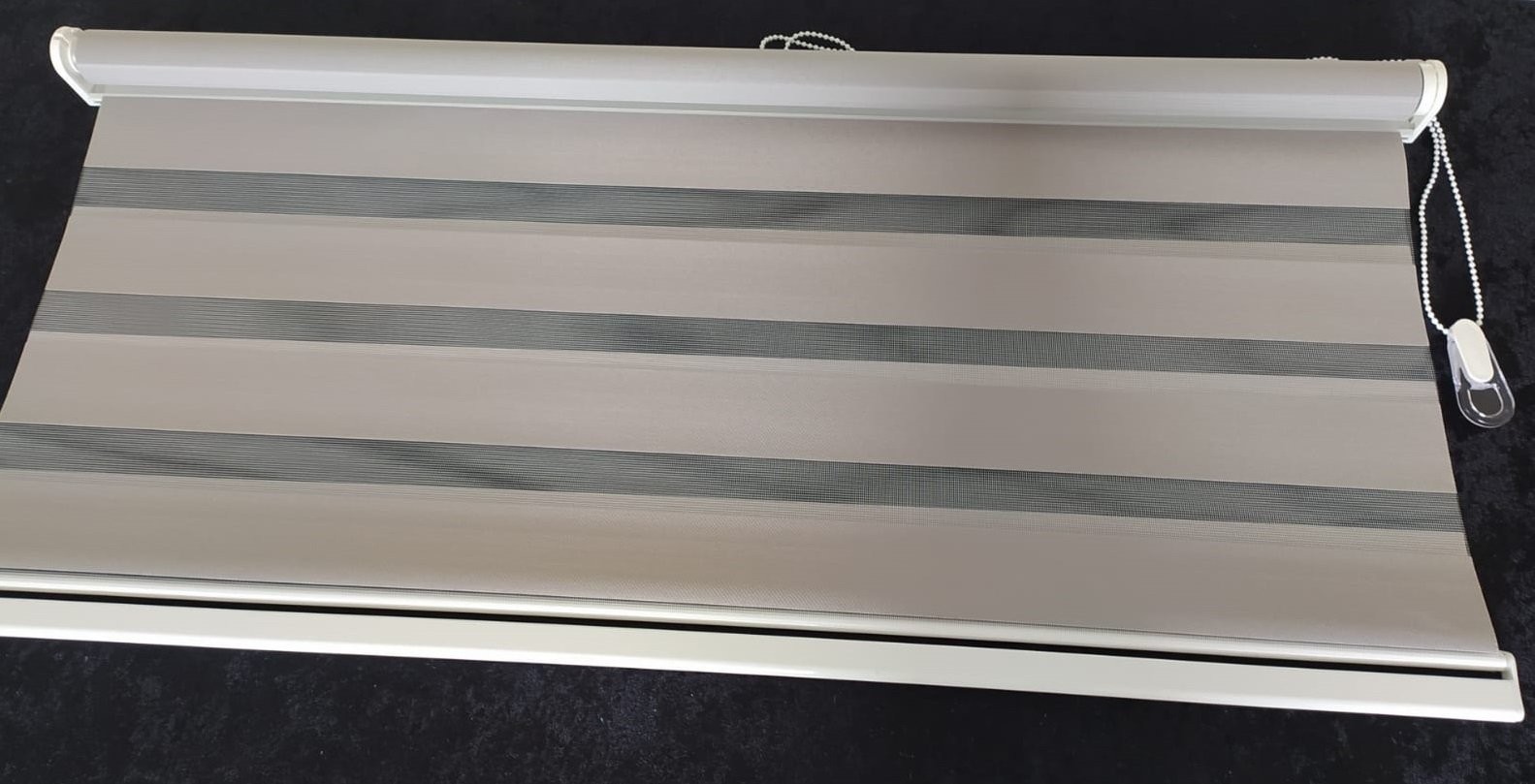 Zebra Stor Perde 80*200cm A.Kahve