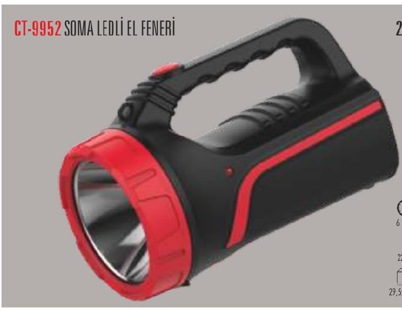 CATA 3W Soma Gemici El Feneri CT-9952L