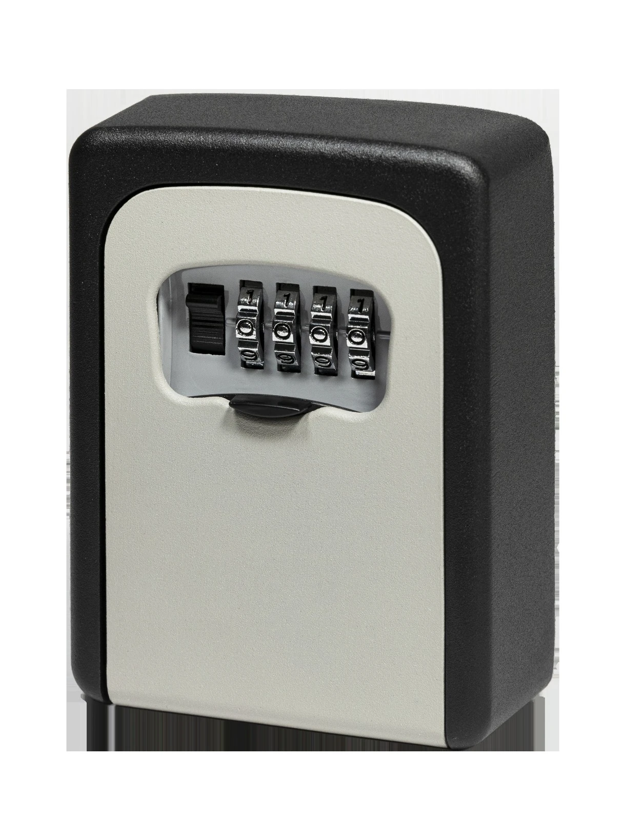 Anahtar Kasası Şifreli Siyah Gri 12,2x8,7x4cm