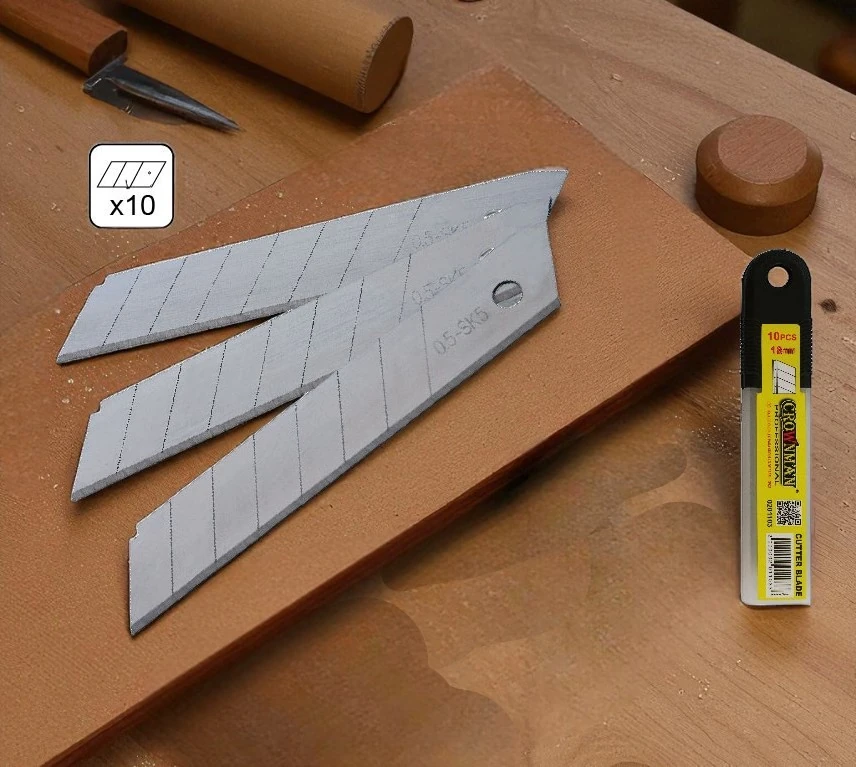 Maket Bıçağı Yedeği 25*0.7mm 10 Parça