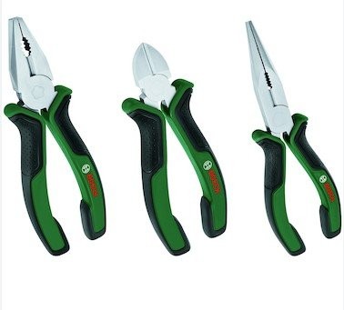 BOSCH Pense Seti 3 Parça Yeşil DIY