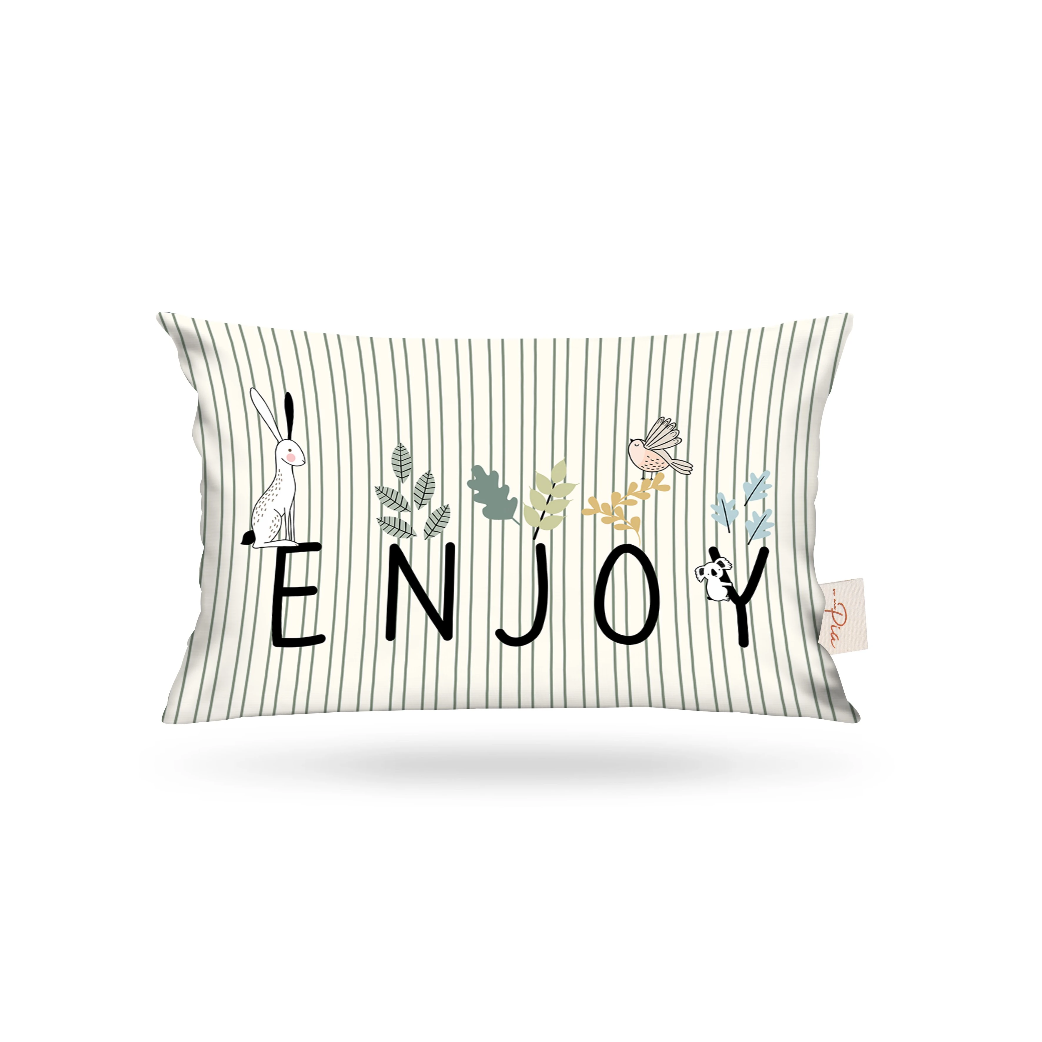 Kırlent Kılıfı Çocuk Desen Çiçekler 35x50cm