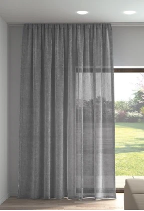 Tül Perde 240x270cm K.Gri