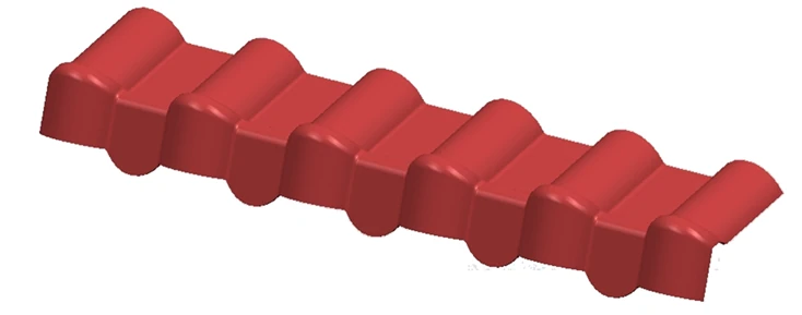 Kiremit Yan Saçak Kapama Sol SCL Kahverengi