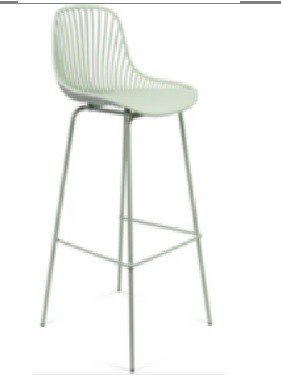 Bar Sandalyesi Leon Beyaz 7028