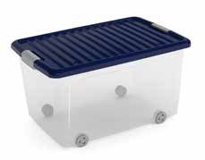W Box Tekerlekli Saklama Kutusu 50 Lt