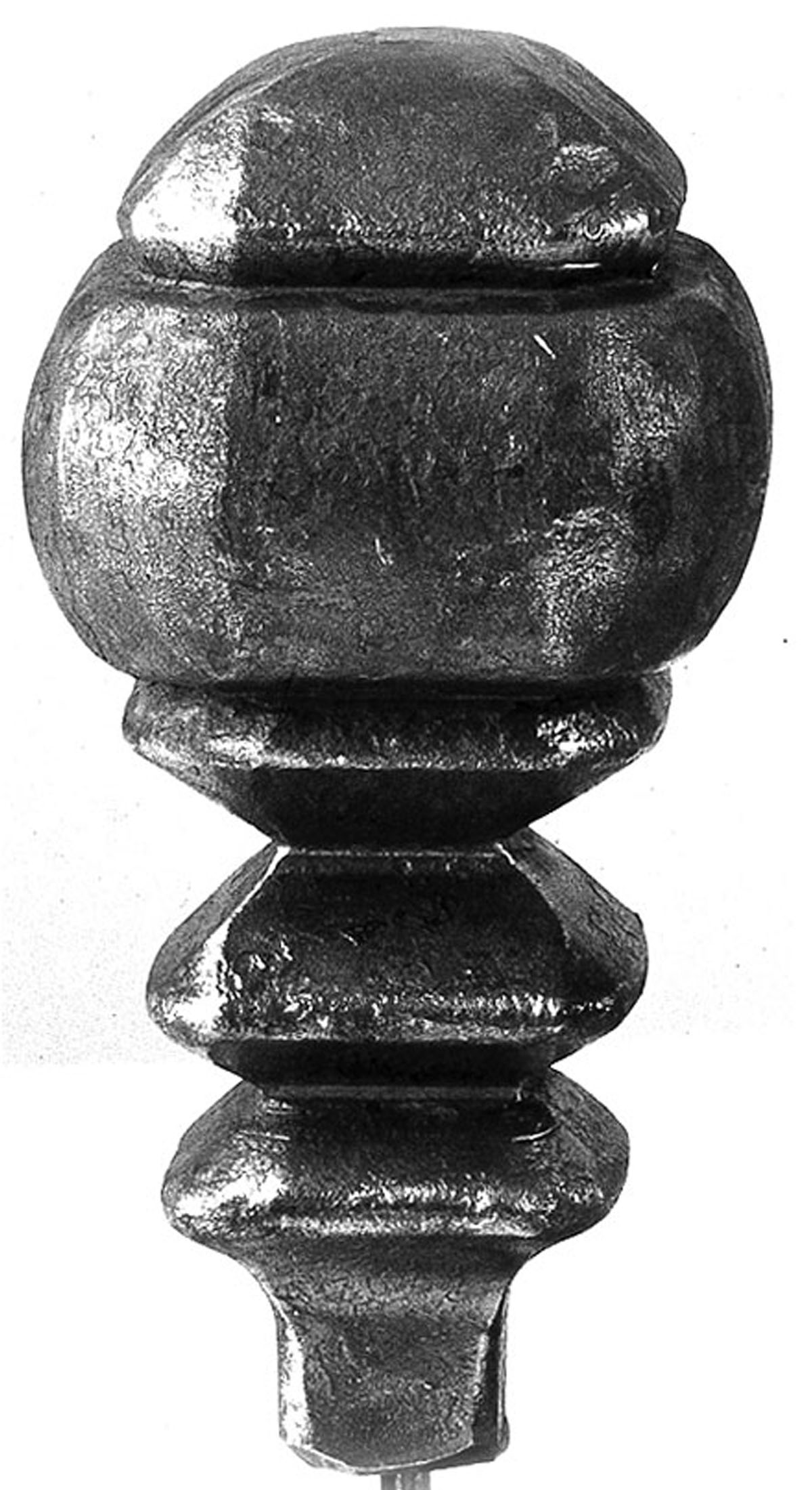 Topuz  Dövme Başlık 70*130 Ferforje