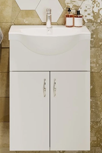 Banyo Dolabı Klasik T Asma Alt Modül Beyaz 65cm