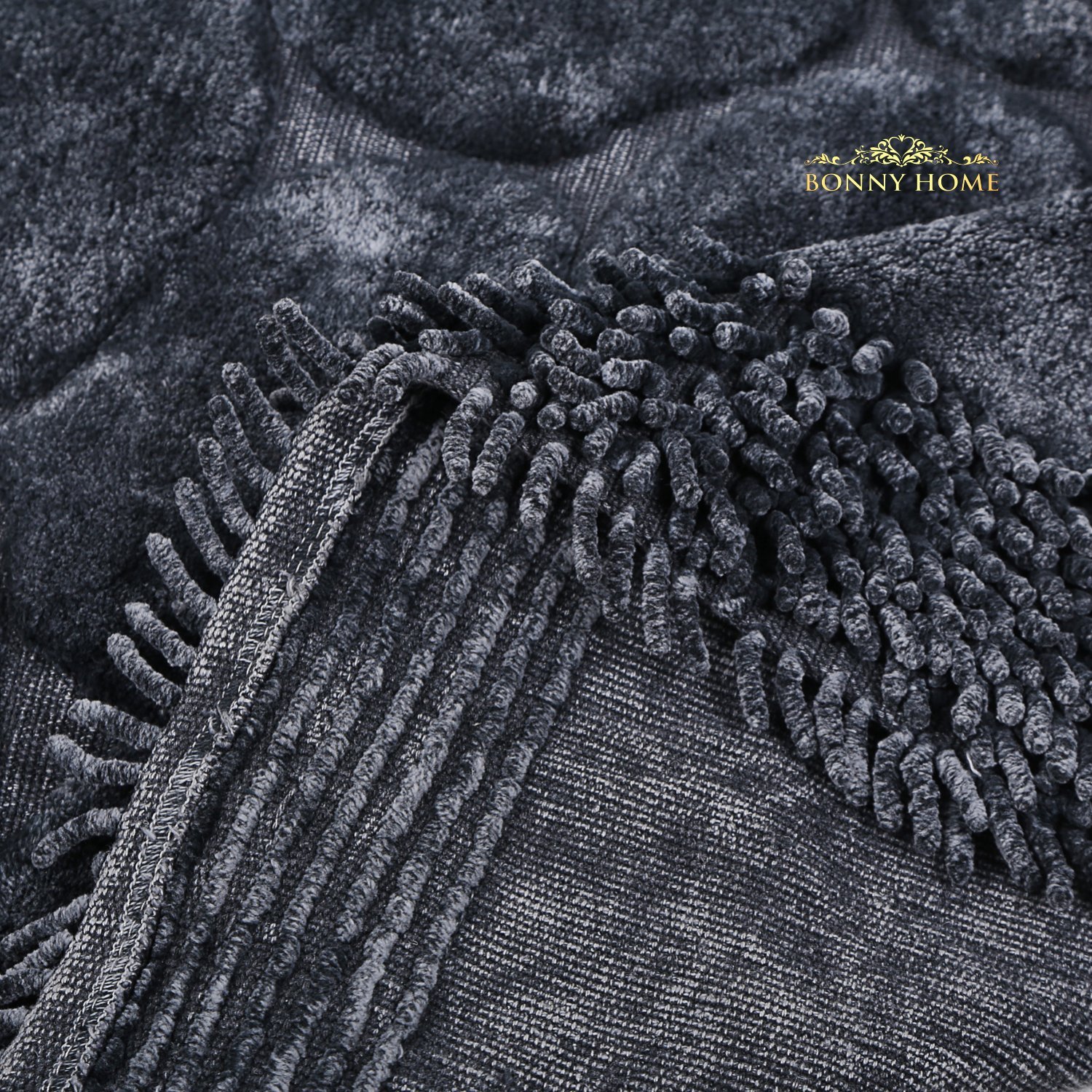 Klozet Paspas Takımı 2Li Antrasit 60X100 50X60 cm