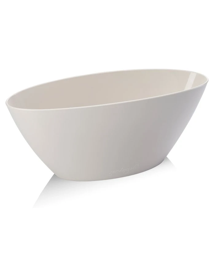 Kayık Arajman Saksı 3,25 Lt No 3 Beyaz