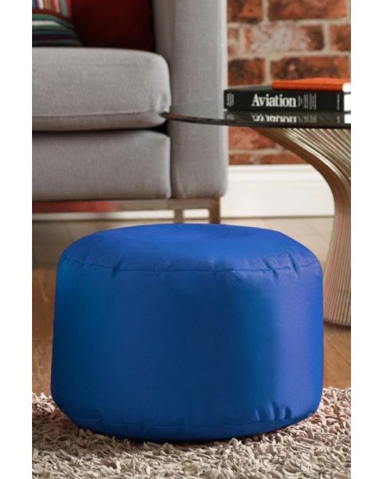Puf Raund Seat Mavi 40x40x40cm