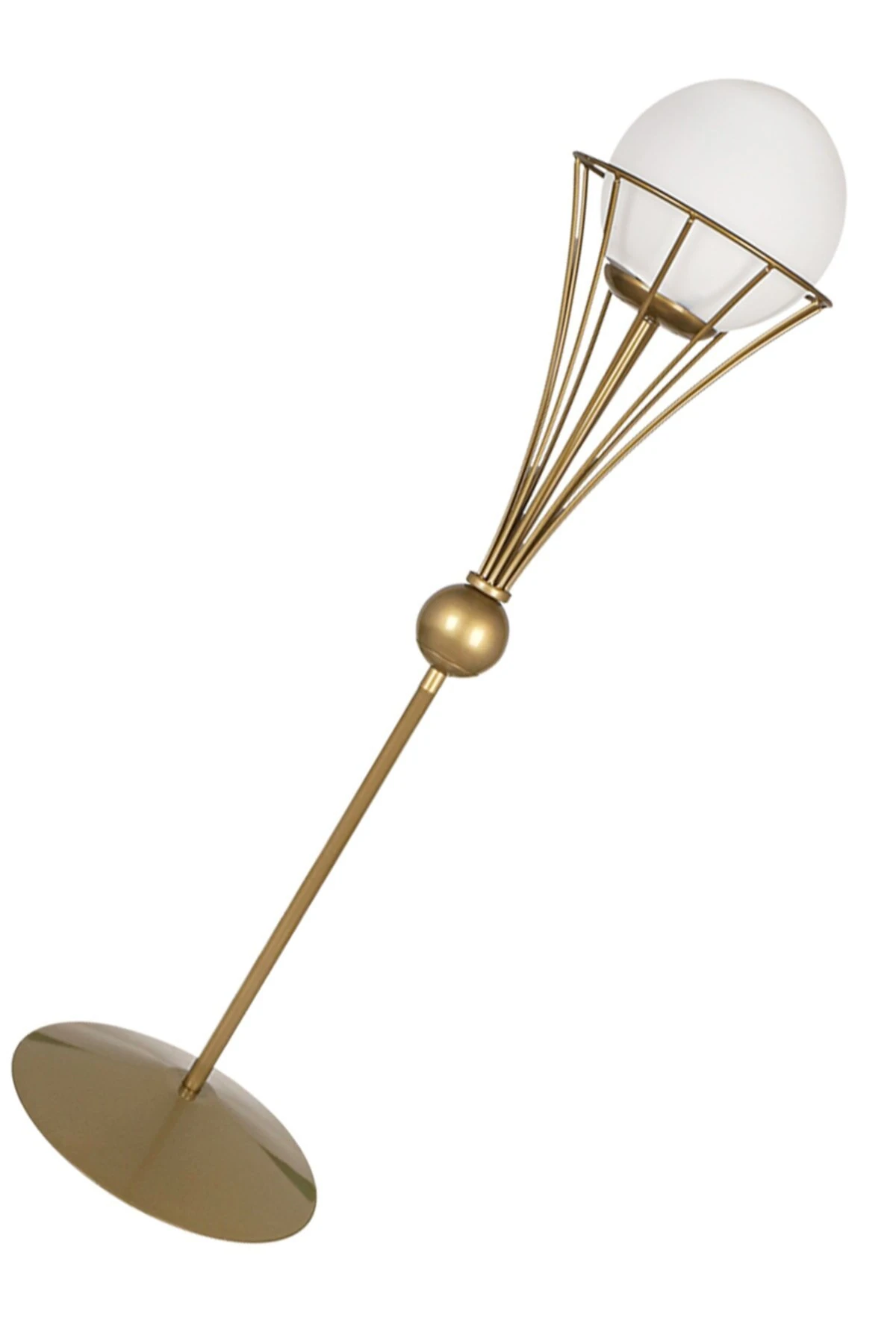 Lambader Ayarlanabilir Lapis Eskitme Beyaz Cam