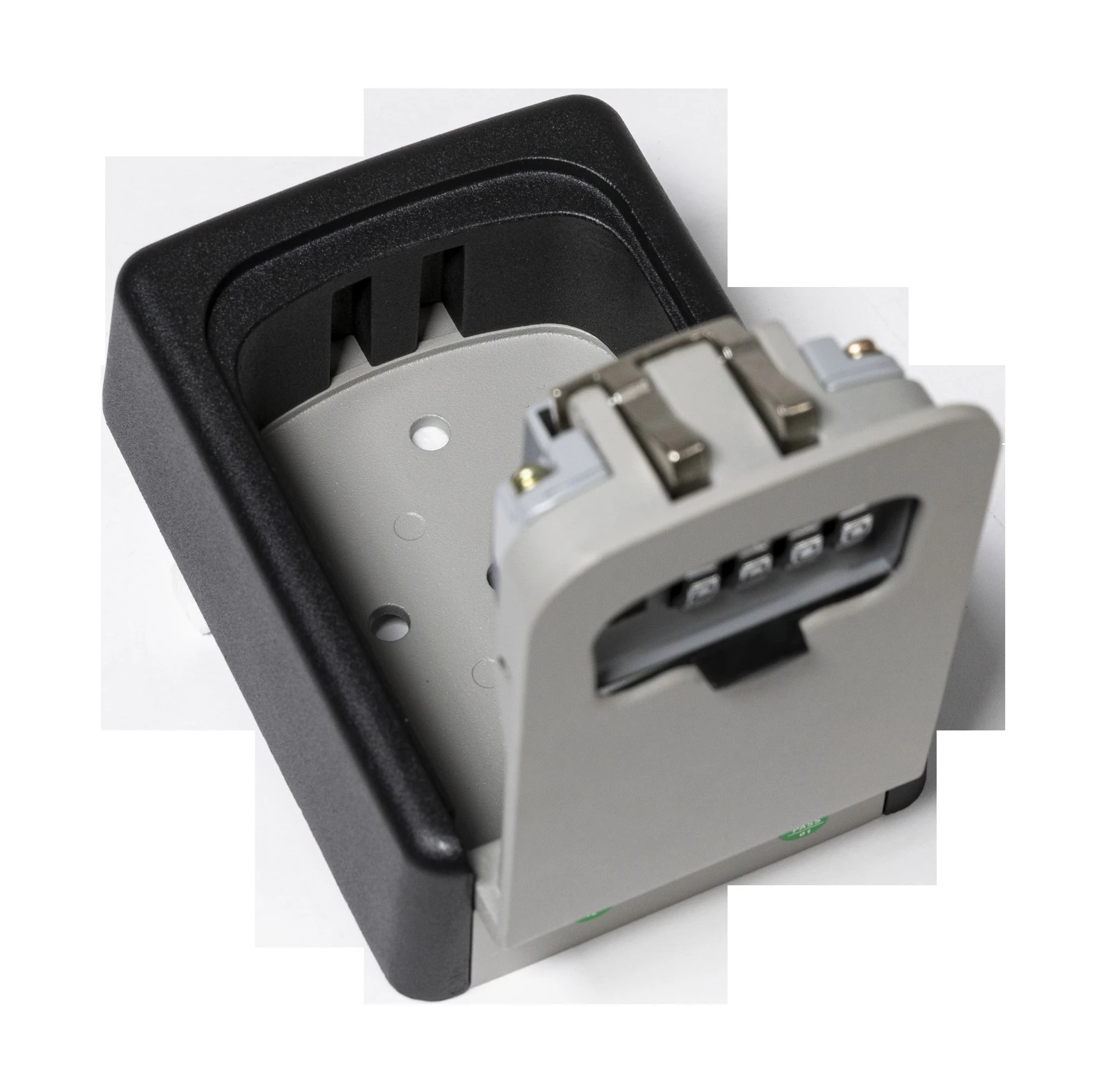 Anahtar Kasası Şifreli Siyah Gri 12,2x8,7x4cm