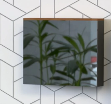 Banyo Dolabı Üst Albatros Antrasit 65 cm