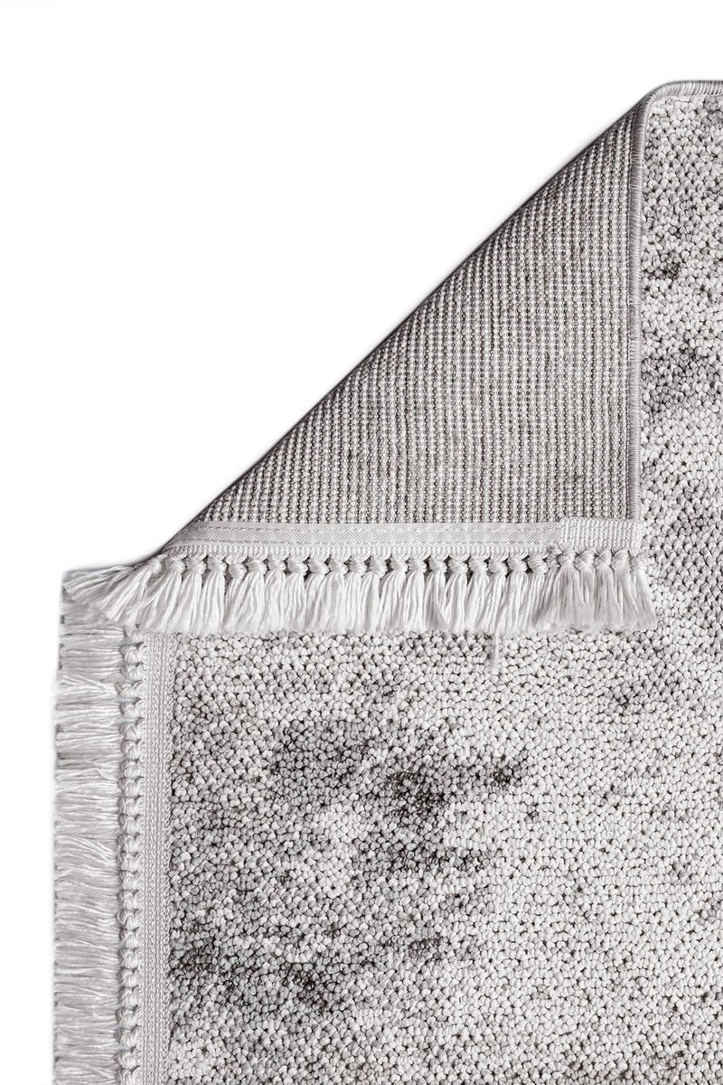 Bastia Halı Krem Gri 80x150