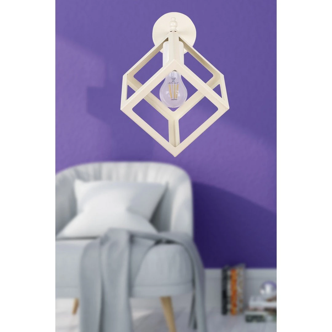 Magnezya Avize Aplik Beyaz