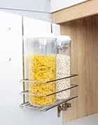 Dolap Kapağı Düzenleyici Tek Katlı Krom