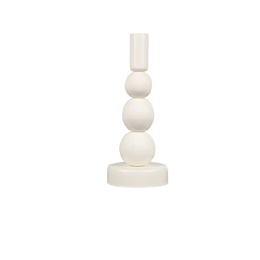 Mumluk Metal Kule Beyaz