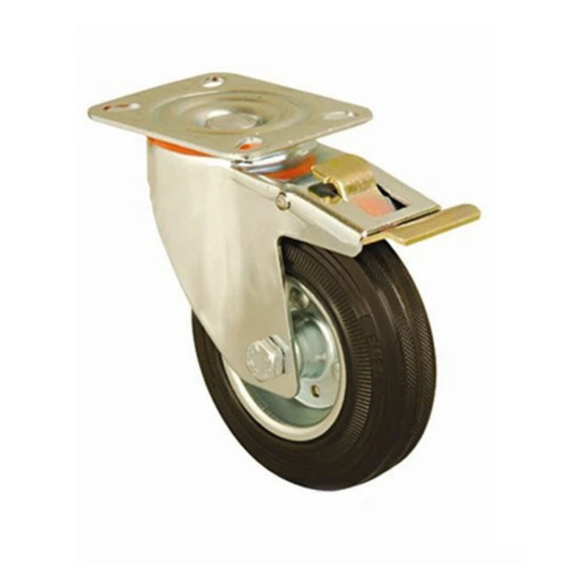 Tekerlek Tablalı 80mm Dönerli Frenli