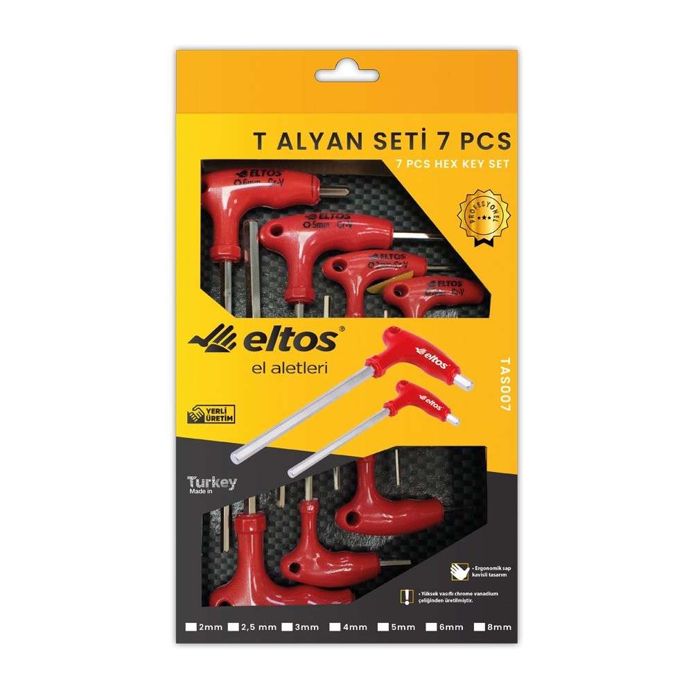 T Alyan Seti 7 Parça