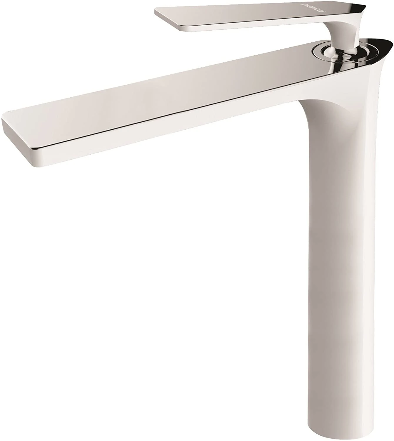 VIOLA Krom Yüksek Lavabo Bataryası Beyaz