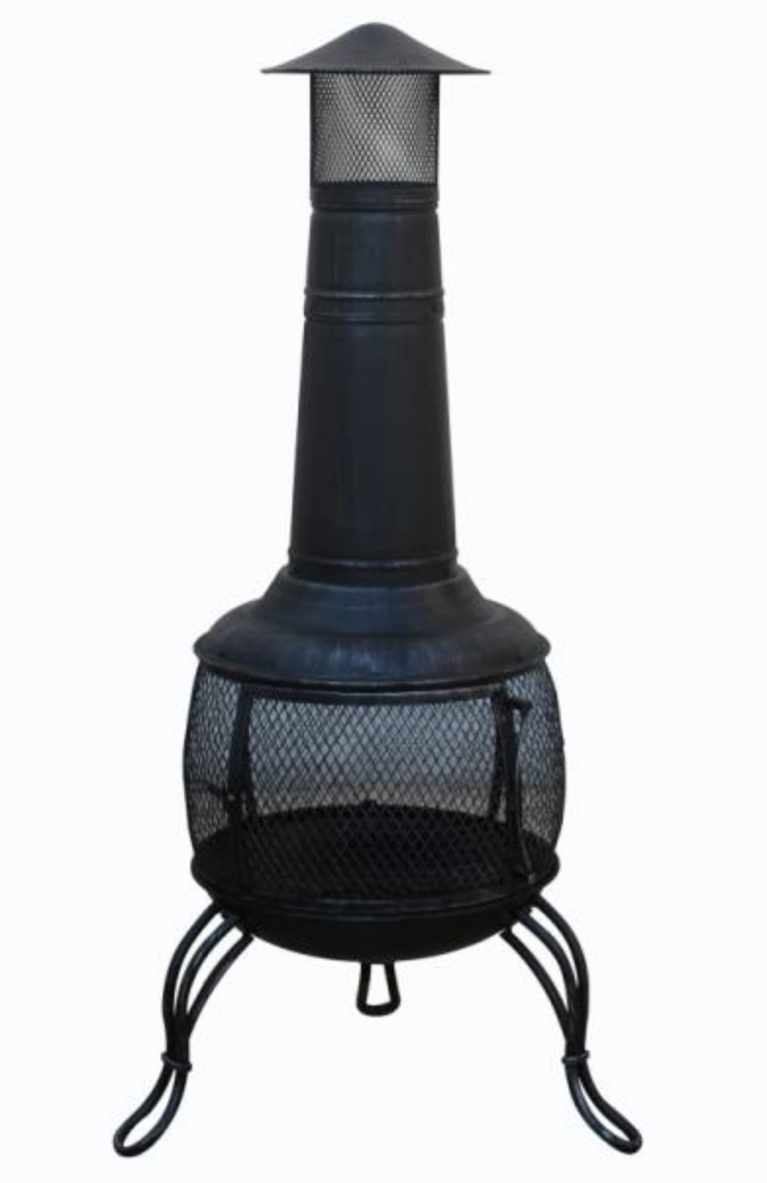Bahçe Şöminesi Vera Çap 48,5cm Y135cm