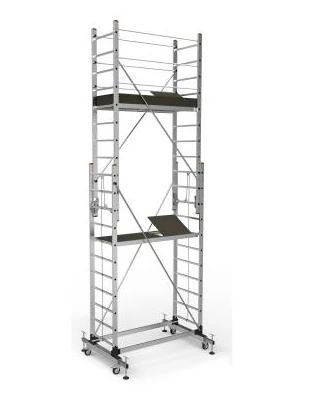 Alüminyum Teleskopik İskele 6M