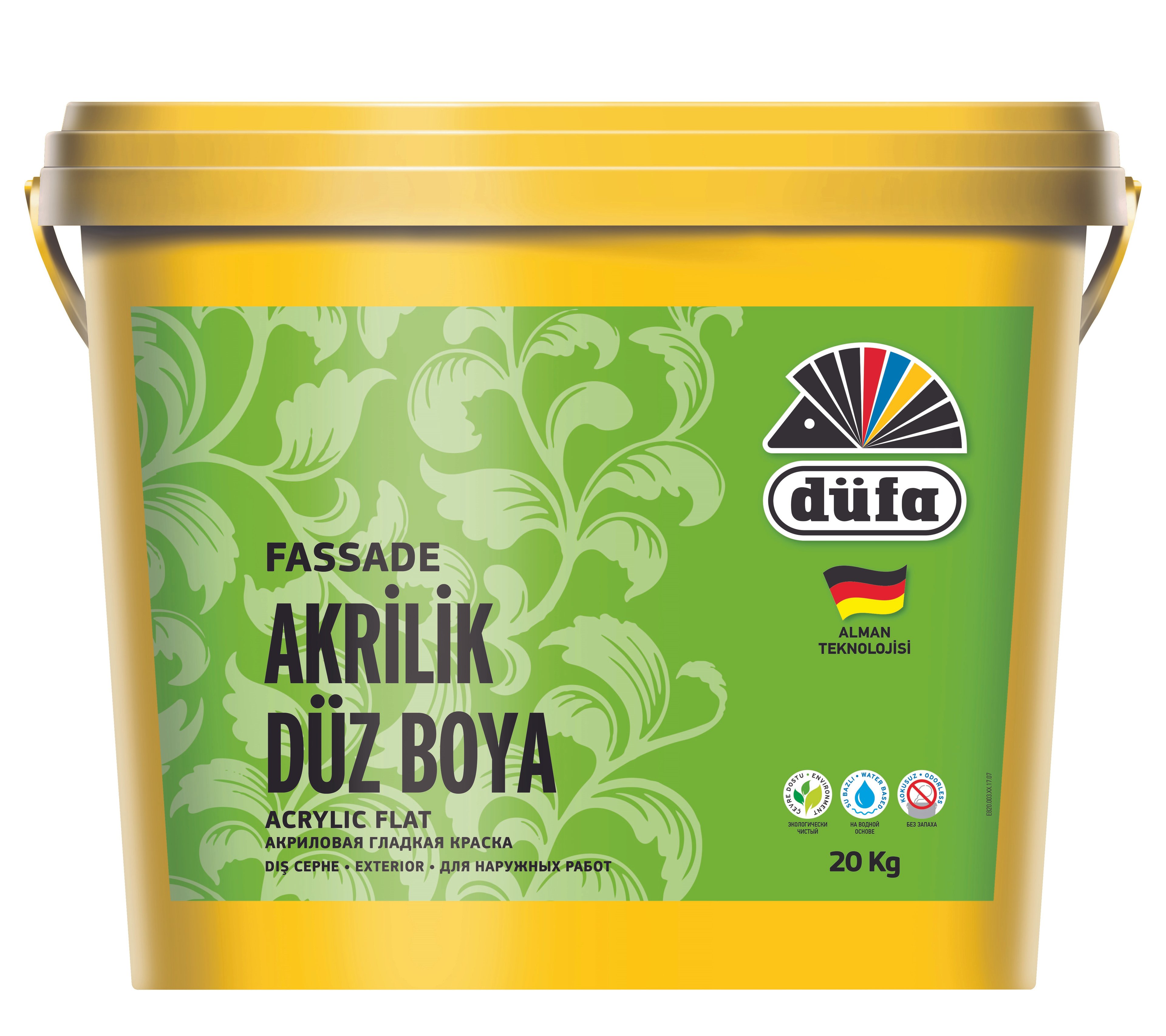DÜFA FASSADE Akrilik Düz Dış Cephe 7.5LT.1001