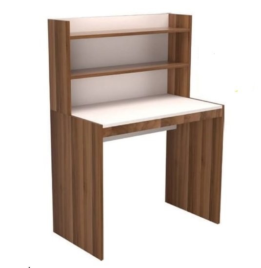 Kitaplıklı Çalışma Masası Palisander