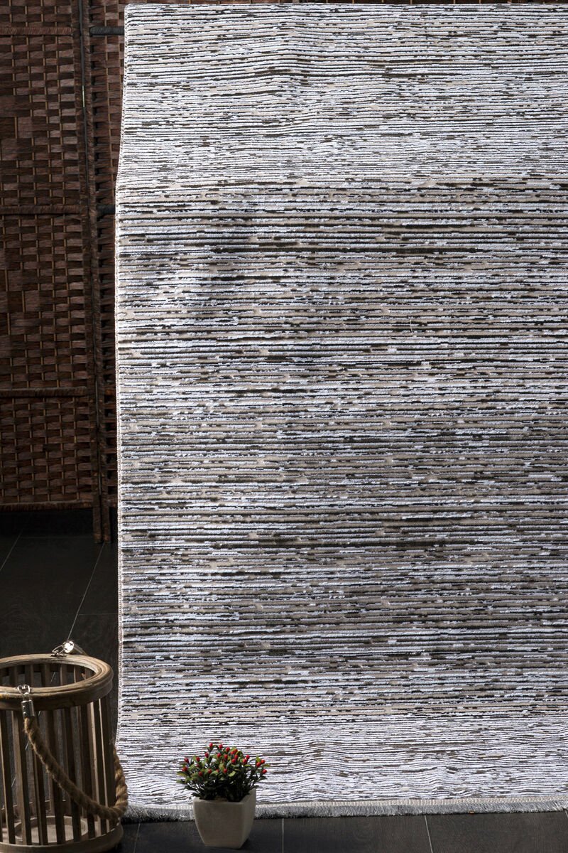 SenfoniModernDokumaYıkanabilirKadifeHalı80X150