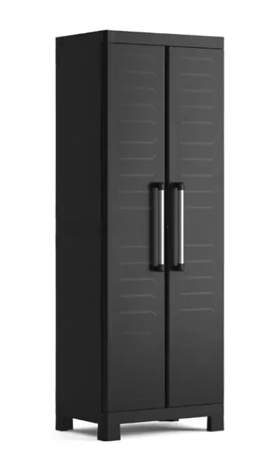 DETROIT Uzun Dolap Black 65*45*182cm
