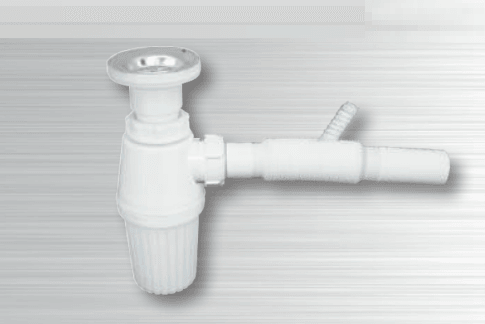 Lavabo Sifonu Flex Çıkışlı Körüklü Ø32