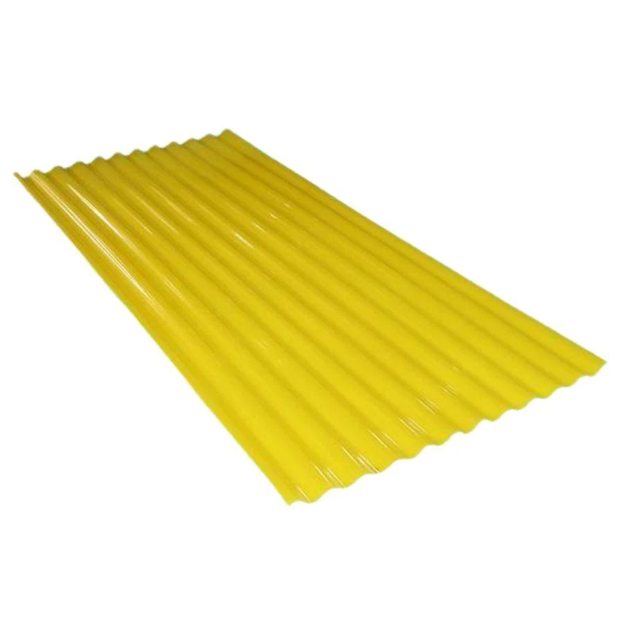 Oluklu Levha Sarı  860*3000