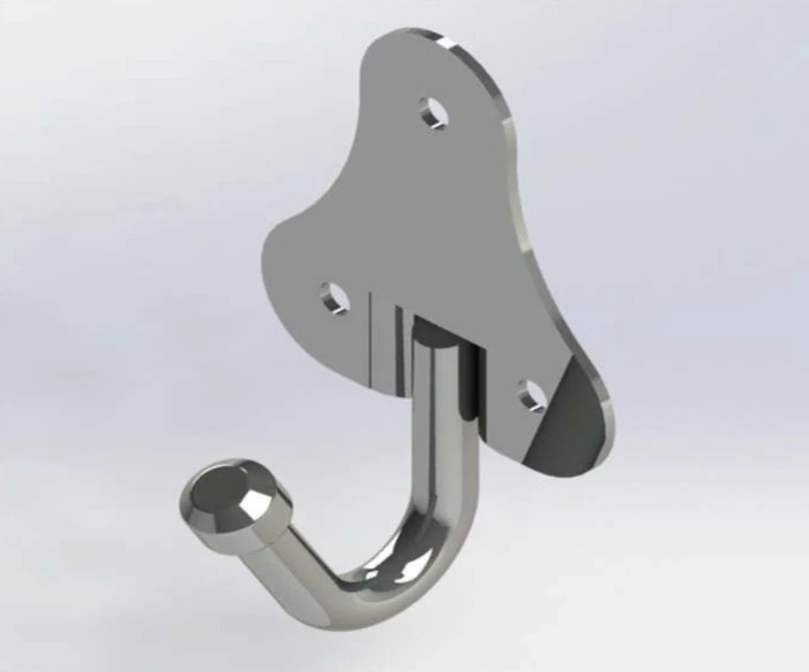 Galvaniz Saclı Kanca 8mm