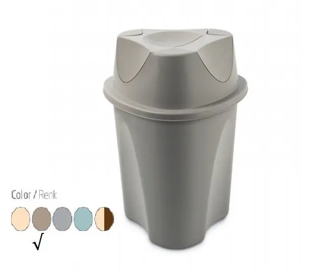 Twist Trash Can No 2 Latte 9 Lt