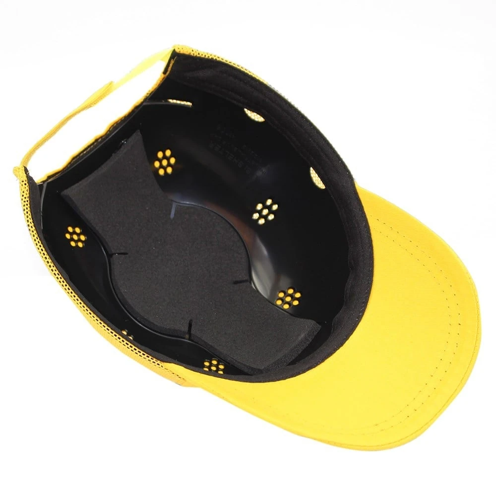 Şapka Darbe Emici Sarı Kep Baret