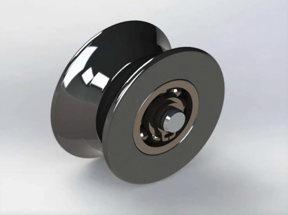 Raylı Düz Makara 60mm