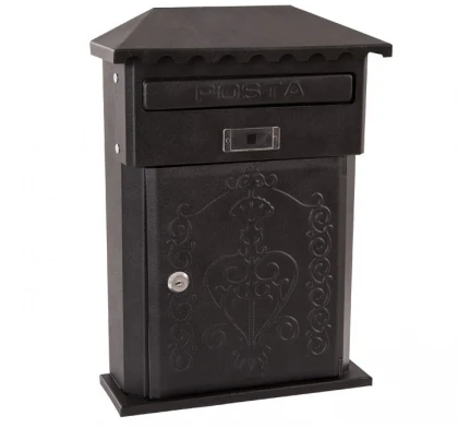 Posta Kutusu Ferforje Gri 41.5x29x10.5cm
