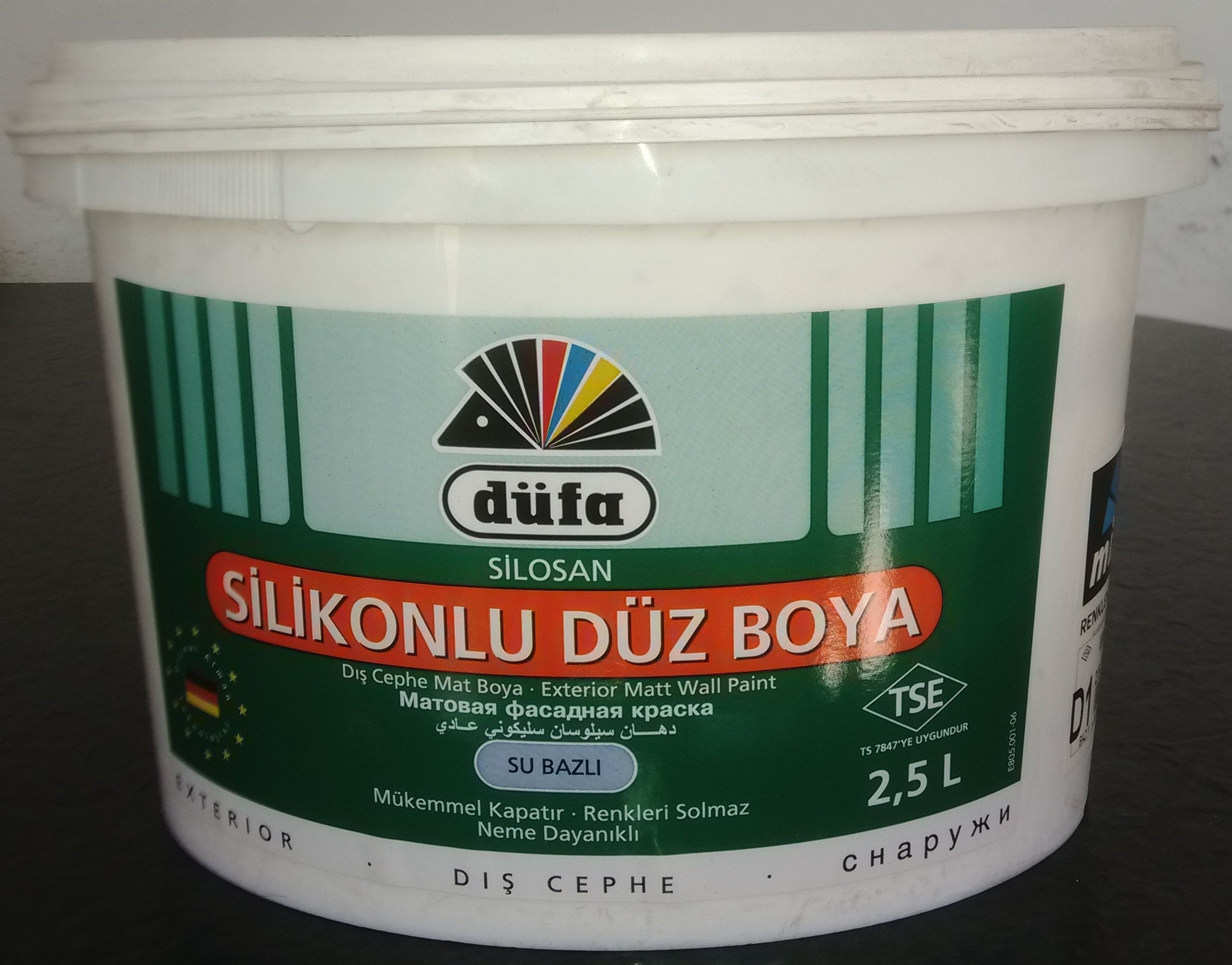 SILOSAN Silikonlu Dış Cephe DÜZ (D4) Baz 15LT.YENİ