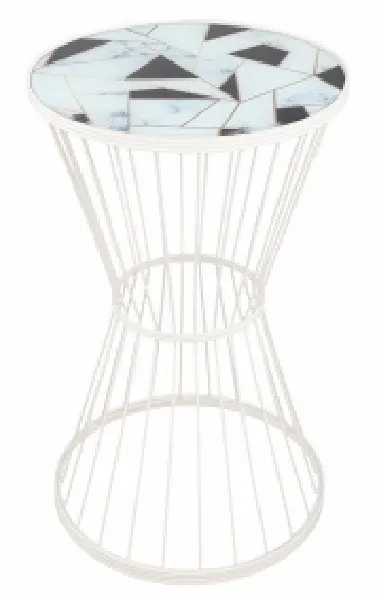 AYTUG Side Table Cam Model White No:09