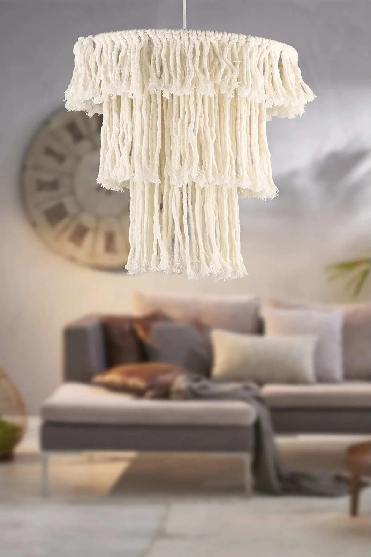 Toledo Tekli Avize Krem