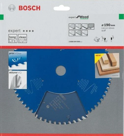 Bosch EXW Daire Test. Bıç. 190*30 mm 56 D E