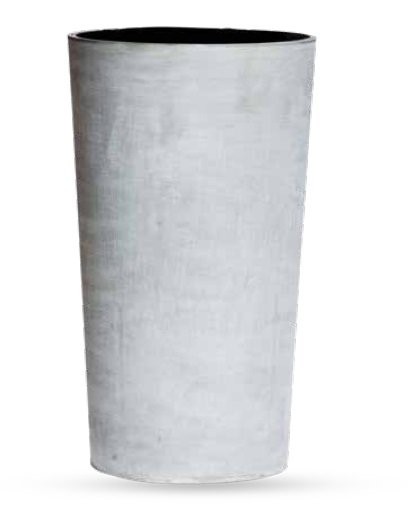 Nova Vita Saksı Konik Beyaz Yüks.52cm Çap 30cm