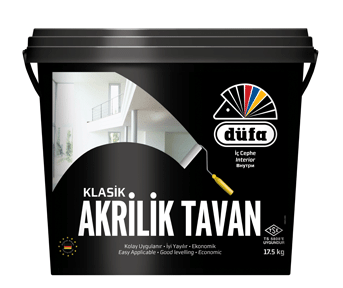 DÜFA KLASİK AKRİLİK TAVAN İç Cephe 3.5KG.1001