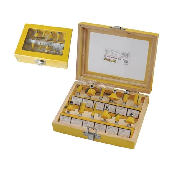 Router Bıçak Seti 1/4" 6mm 12 Parça