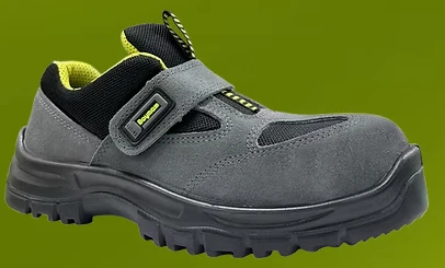 Baymax Silver S-01 Süet Cırtlı İş Güvenliği Ayakkabısı (S1) 42 Numara