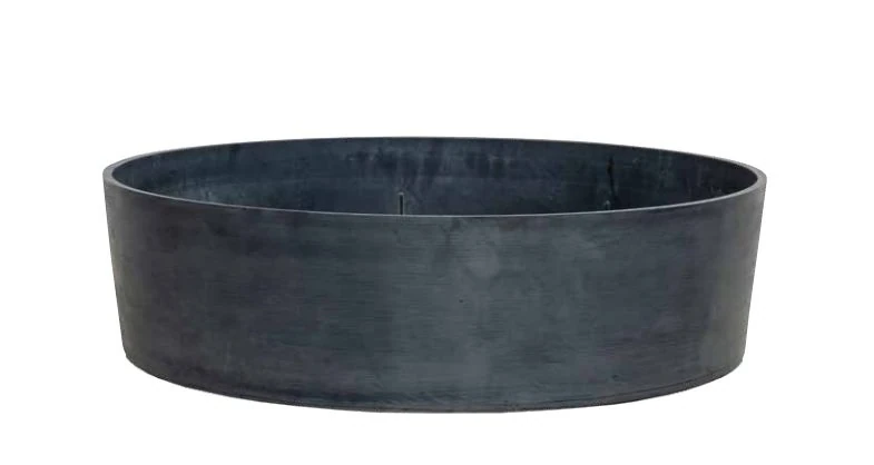 Nova Vita Saksı Kase Siyah Yüks.22cm Çap 85cm