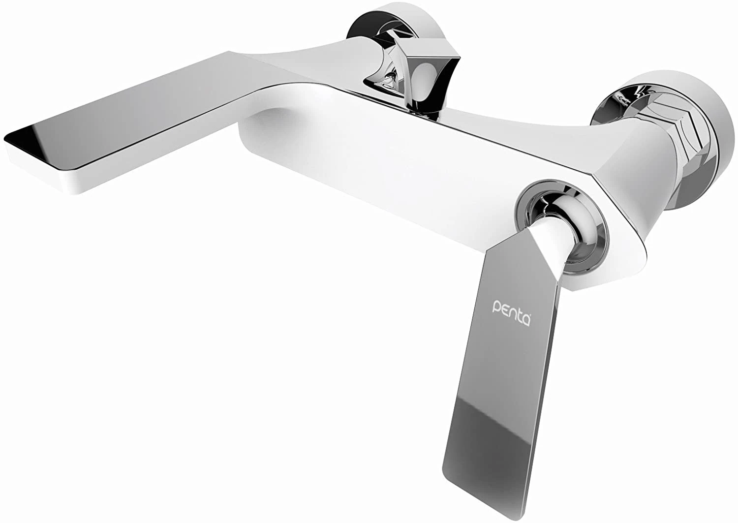 VIOLA Krom Banyo Bataryası Beyaz