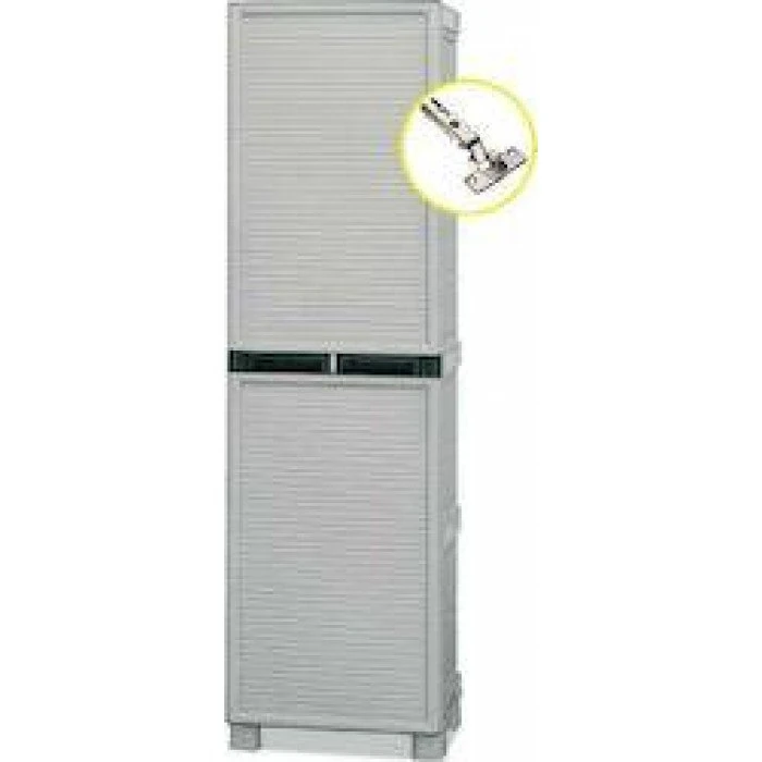 Concert Uzun Dolap Pls. Gri 50x39x172cm